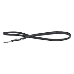 Beeztees reguliuojamas pavadėlis šunims Balacron Ax, dirbtinė oda, juodas, Matmenys: 300 cm / 25 mm — 2 nuotrauka