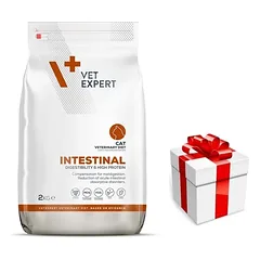 VETEXPERT Veterinary Diet Cat Intenstinal 2kg + Staigmena katei