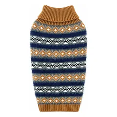 PAW COUTURE gyvūnų augintinių megztinis, margas, margas, XS dydis — 4 nuotrauka