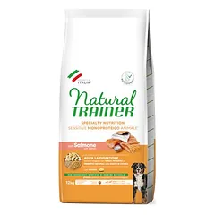 Natural Trainer Sensitive Adult Medium & Maxi su lašiša, sausas maistas šunims, > 10 kg — 2 nuotrauka