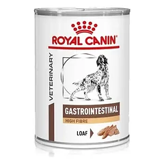 Royal Canin Veterinary Gastrointestinal konservai šunims su dideliu skaidulų kiekiu 6×410 g