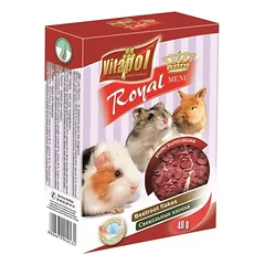 VITAPOL Royal menu graužikams burokėlių dribsniai 40g