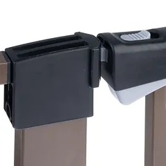 TIAKI rudos šunų užtvaros su šonine dalimi, Aukštis 78 cm, plotis 77–103 cm — 4 nuotrauka
