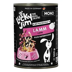 Lucky Jim Mono drėgnas maistas šunims 6 x 400 g