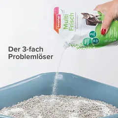 beaphar Multi-Frisch für Katzentoiletten, beaphar Multi-Frisch für Katzentoiletten Sparpaket: Vanille & Melone (2 x 400 g) — 5 nuotrauka