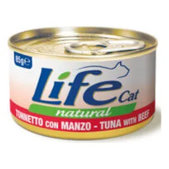 Life Cat konservai su tunu ir jautiena katėms