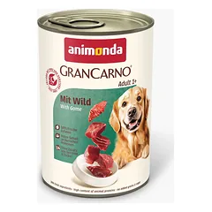 Animonda GranCarno Adult: konservai suaugusiems šunims su žvėriena, 400 g