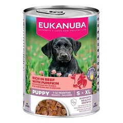 EUKANUBA Life Care Puppy Rich in Beef 400 g paštetas šuniukams, turintis jautienos ir moliūgo parduotuvėje 1petshop.lt