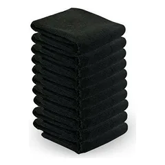 Activ mikropluošto rankšluosčių rinkinys, 10 vnt., Czarny / 73x40cm — 2 nuotrauka