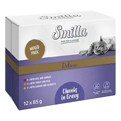 Smilla Deluxe Frischebeutel Häppchen in Sauce mit Gemüse