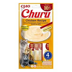 Churu kreminis skanėstas 10+ katėms su vištiena 4vnt
