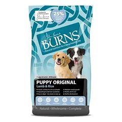 Burns Puppy Original - su ėriena ir ryžiais, sausas maistas šuniukams — 2 nuotrauka