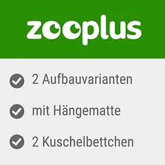 zooplus Exclusive draskyklė katėms Knusperhäuschen XXL su kopėčiomis, Dideliems > 5 kg — 3 nuotrauka