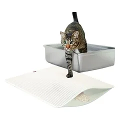 Canadian Cat Company kraiko kilimėlis ZAUBERMATTE, L 60 x B 45 x H 1.2 cm - Dyd. S / balta — 3 nuotrauka
