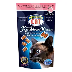 Perfecto Cat Pagalvėlės su lašiša, 50 g — 2 nuotrauka