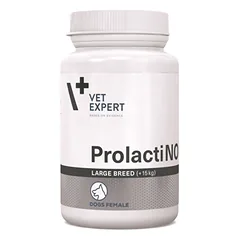 VETEXPERT Prolactino pašaro papildas didelių veislių vaikingoms kalėms, 295mg, N40