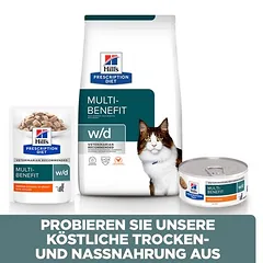 Hill's Prescription Diet w/d su vištiena, drėgnas maistas katėms — 5 nuotrauka