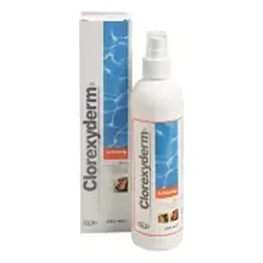 Clorexyderm Spray 4 % - antiseptiškai, antibakteriškai veikiantis dezinfekuojantis purškalas
