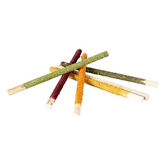 Duvo+ Nagersnack hölzerne Knabberstäbchen Gemüse & Blumen 75 g