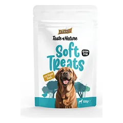 PRINCE Taste of Nature pusiau drėgni skanėstai šunims - su antiena, 100g