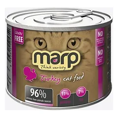 Marp Variety Turkey Cat – kalakutienos konservas katėms – 200g. nuotrauka