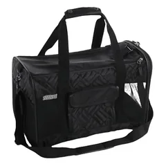 Flamingo Jasmine Black transportavimo krepšys augintiniams, 45.5x29x28.5 cm