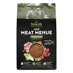 BOSCH Meat Menue Adult su jautiena ir vištiena 2,5 kg sausa maistas šunims