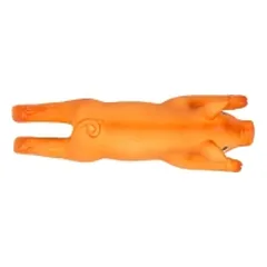 Lateksinė Kiaulė Oranżinė 13cm