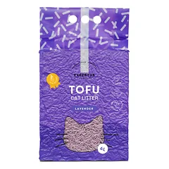 Tofu kraikas katėms Expertus levandų kvapo, 6 l x 6 vnt ( Dėžė )