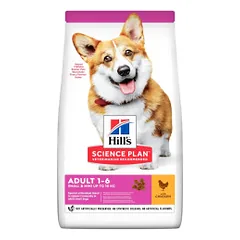 Hill's Science Plan Adult Small & Mini Chicken sausas maistas su vištiena mažų veislių šunims - Pet24