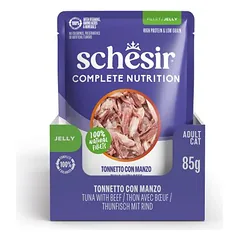 Schesir Complete Nutrition filė drebučiuose 12 x 85 g, drėgnas maistas katėms, 80 - 99 g — 2 nuotrauka