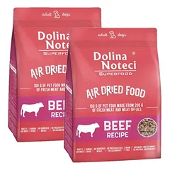 DOLINA NOTECI Superfood Beef patiekalas - džiovintas maistas šunims 2x5kg