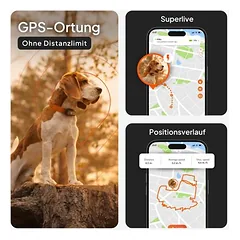 Weenect XS White Mini GPS sekiklis mažiems šunims (be antkaklio) parduotuvėje zooplus.de