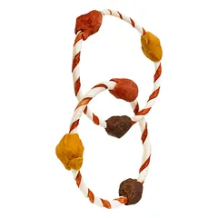 FLAVOURS trigubo skonio skanėsta šuniui M/L, žiedai, 120g — 4 nuotrauka