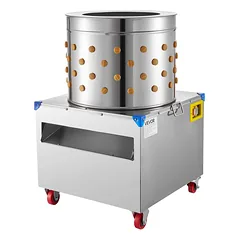 Elektrinė viščiukų pešimo mašina VEVOR TM50, 106 guminiai pirštai, 560 × 560 × 890 mm