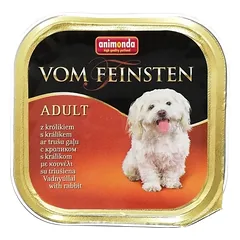 ANIMONDA Dog Vom Feinsten Adult skonis: triušis 150g x22