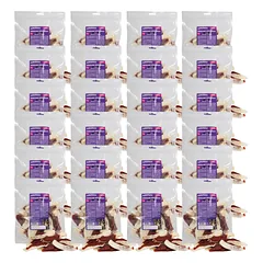 CHRUP&GO Įdarytos triušio ausytės, 24 × 500 g – skanėstas šunims