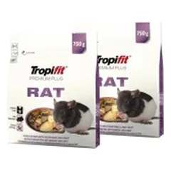 Maistas žiurkėms Tropifit Premium Plus Rat 2x750 g