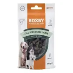 BOXBY Cold pressed Lamb begrūdžiai skanėstai