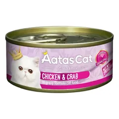 Aatas Cat Creamy Chicken & Crab konservai katėms