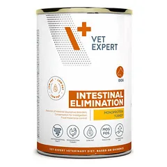 VetExpert VD Dog Intestinal Elimination Low Fat veterinarinis maistas šunims 400 g — 2 nuotrauka