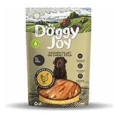 Doggy Joy vištienos filė ant kramtomųjų lazdelių dideliems šunims, 90 g