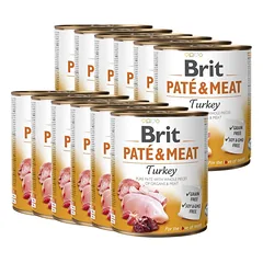 BRIT PATE & MEAT TURKEY 12x800g
