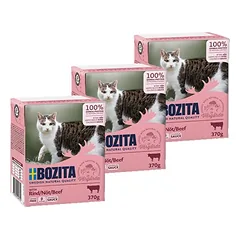 BOZITA Cat jautiena su padažu 3x370g