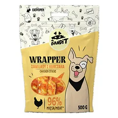 Mr.Bandit Dog Wrapper vištienos lazdelės 500 g