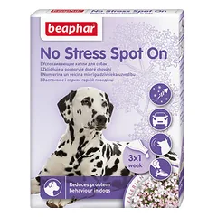 Beaphar No Stress Spot On Dog 3 pip. - nomierinošs līdzeklis suņiem