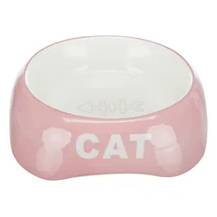 TRIXIE Cat Dubenėlis, žuvies kaulas, keramika, 0.2 l, 13 cm (pak.4) — 3 nuotrauka