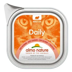 Almo Nature Daily paštetos su lašiša suaugusioms katėms, 100 g