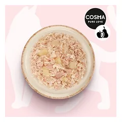 Cosma Asia Fruit drebučiuose, drėgnas maistas katėms 6 x 170 g — 5 nuotrauka