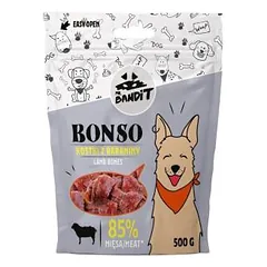 Mr. Bandit Bonso ėrienos kauliukų skanėstas šunims, 500 g